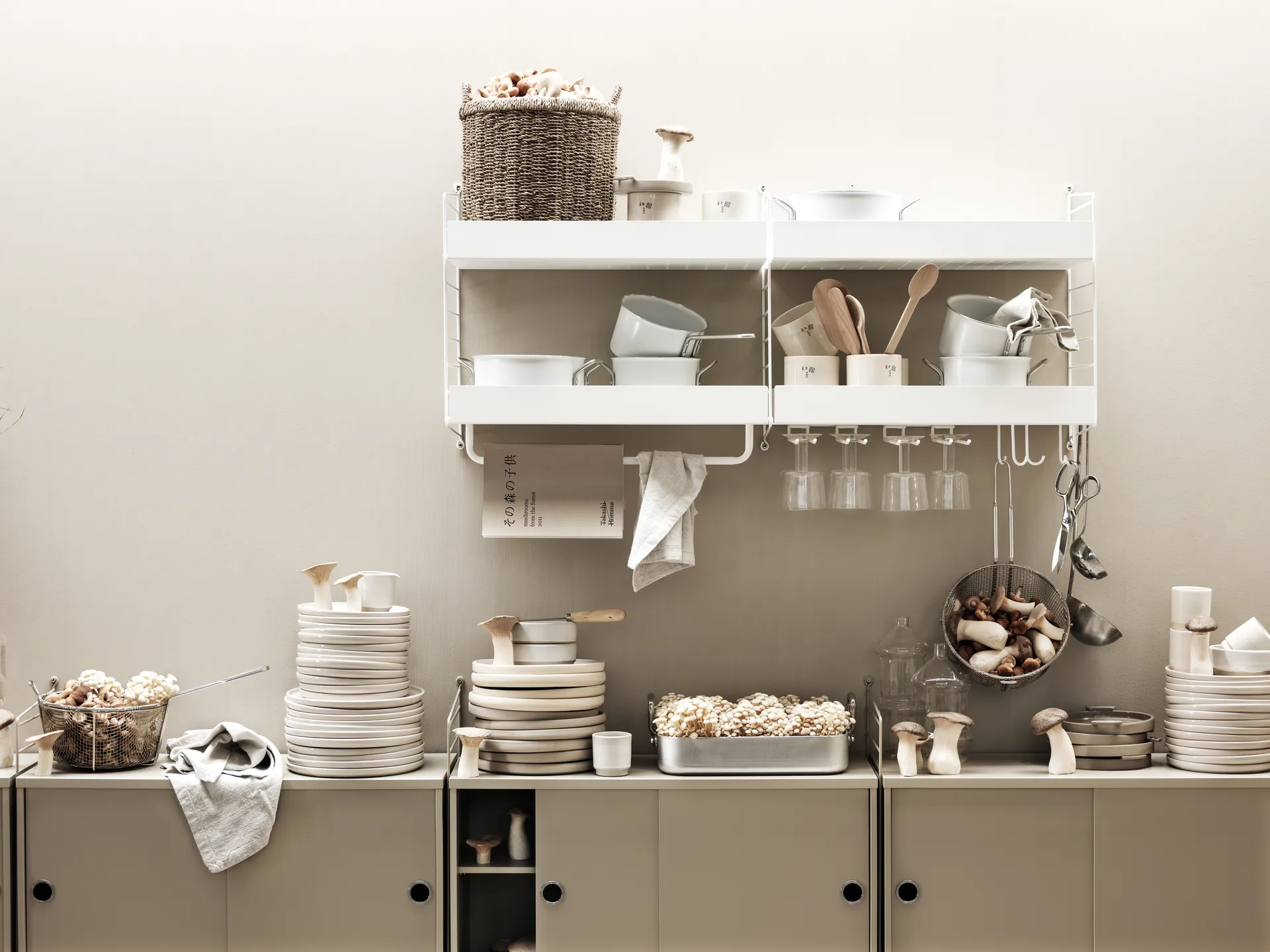 String ściana boczna, Biały, 50x30 cm, 1-pakiet String