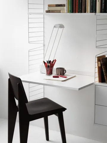 String ściana boczna - Biały, 75x30 cm, 1-pakiet - String