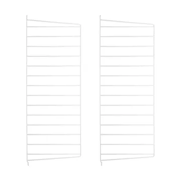 String ściana boczna - Biały, 75x30 cm, 2-pakiet - String
