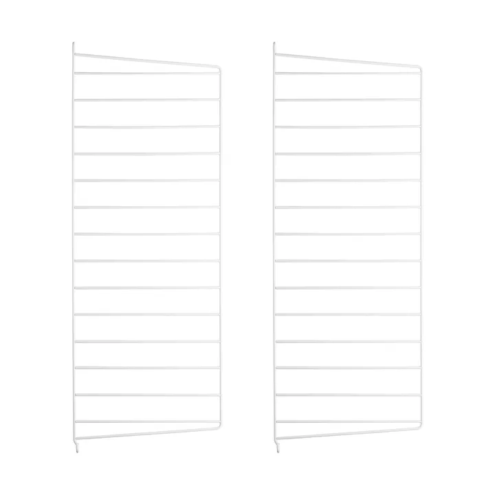 String ściana boczna - Biały, 75x30 cm, 2-pakiet - String