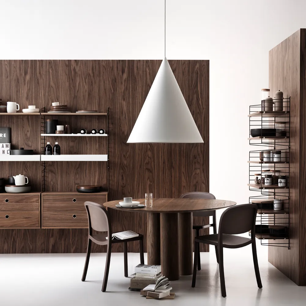 String ściana boczna, Brązowy, 50x30 cm, 1-pakiet String