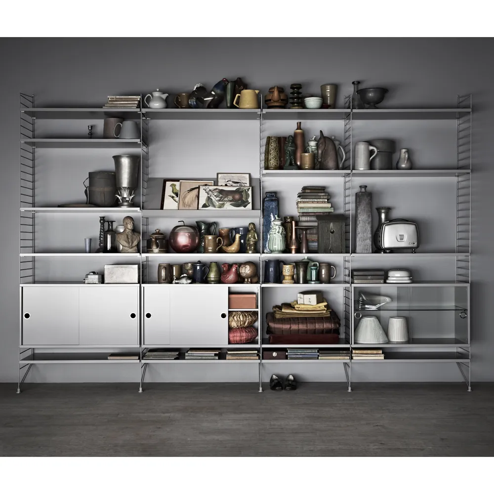 String ściana boczna, brązowy, 75x30 cm String