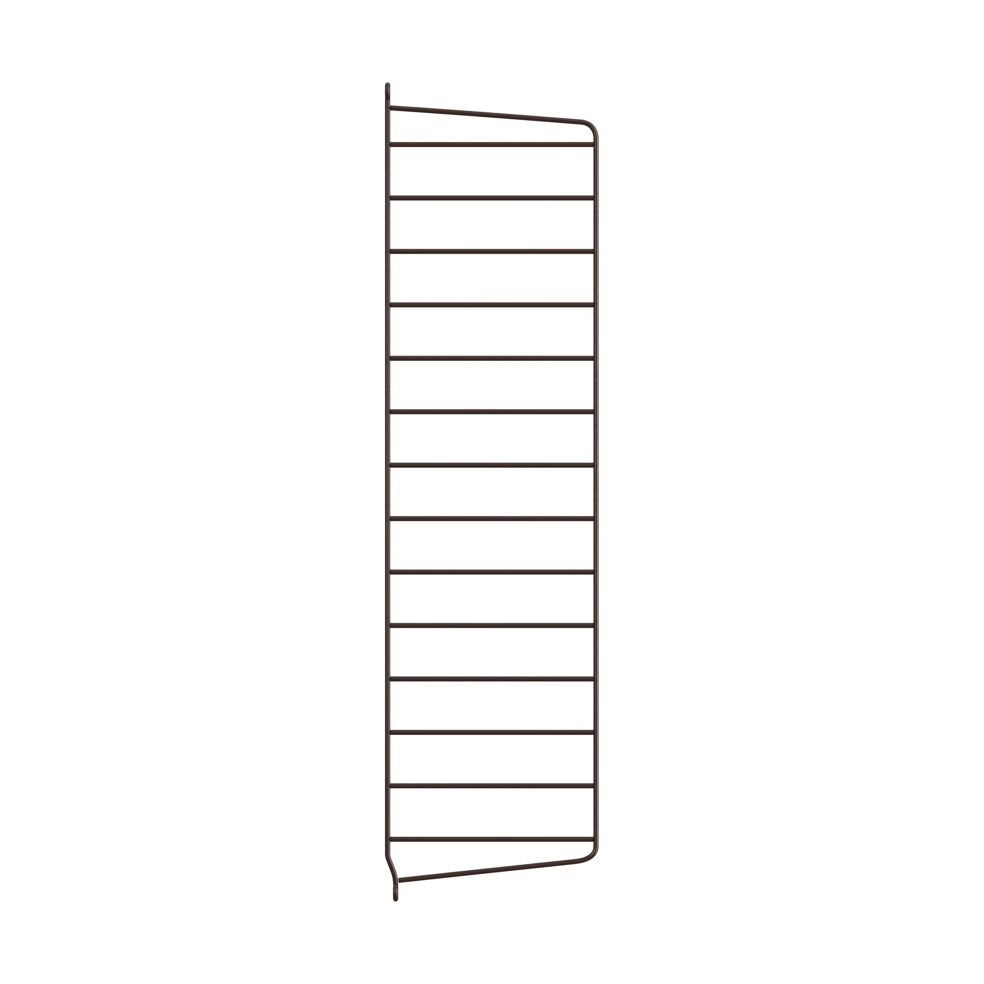 String ściana boczna, Ciemnobrązowy, 75×20 cm, 1 szt. String