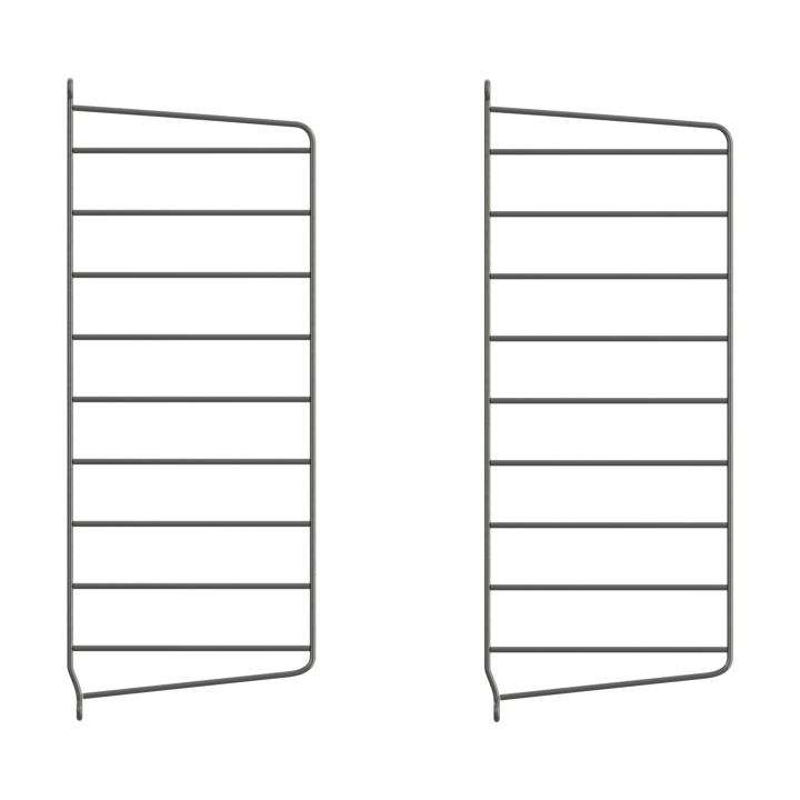 String ściana boczna - Ciemnoszary, 50x20 cm, 2-pack - String