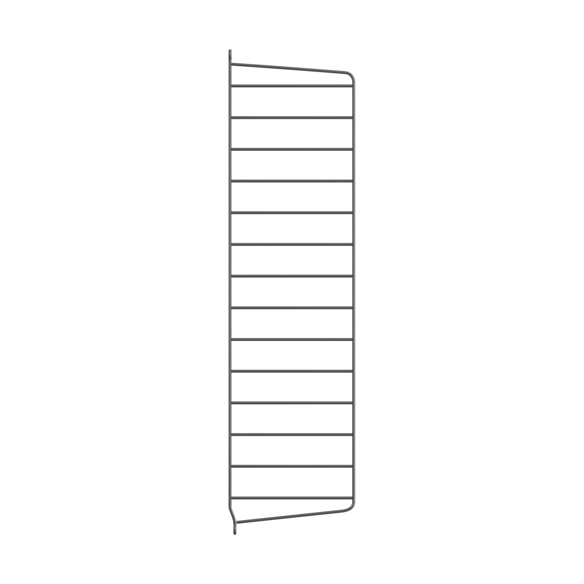 String ściana boczna, Ciemnoszary, 75x20 cm, 1-pakiet String
