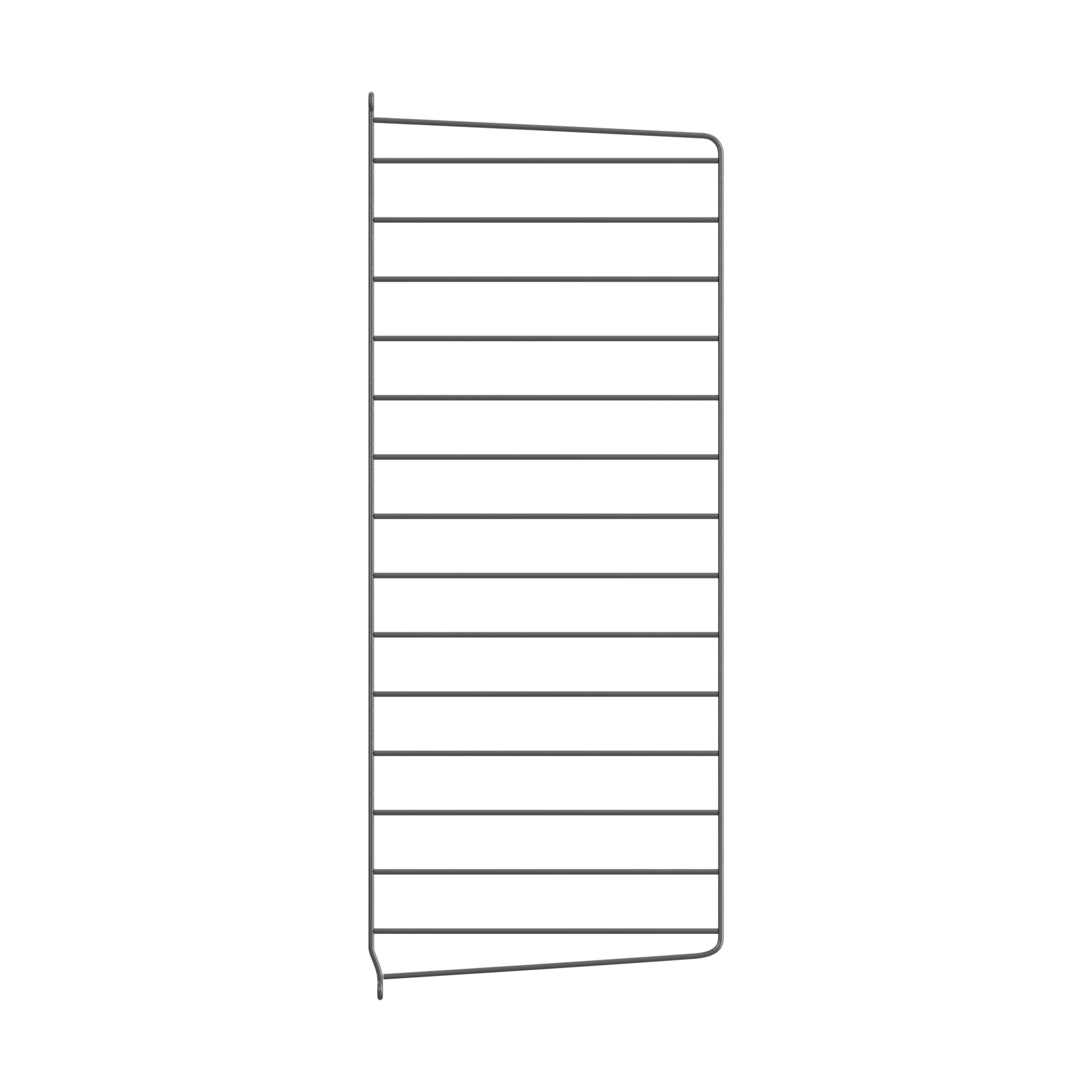 String ściana boczna, Ciemnoszary, 75x30 cm, 1-pakiet String