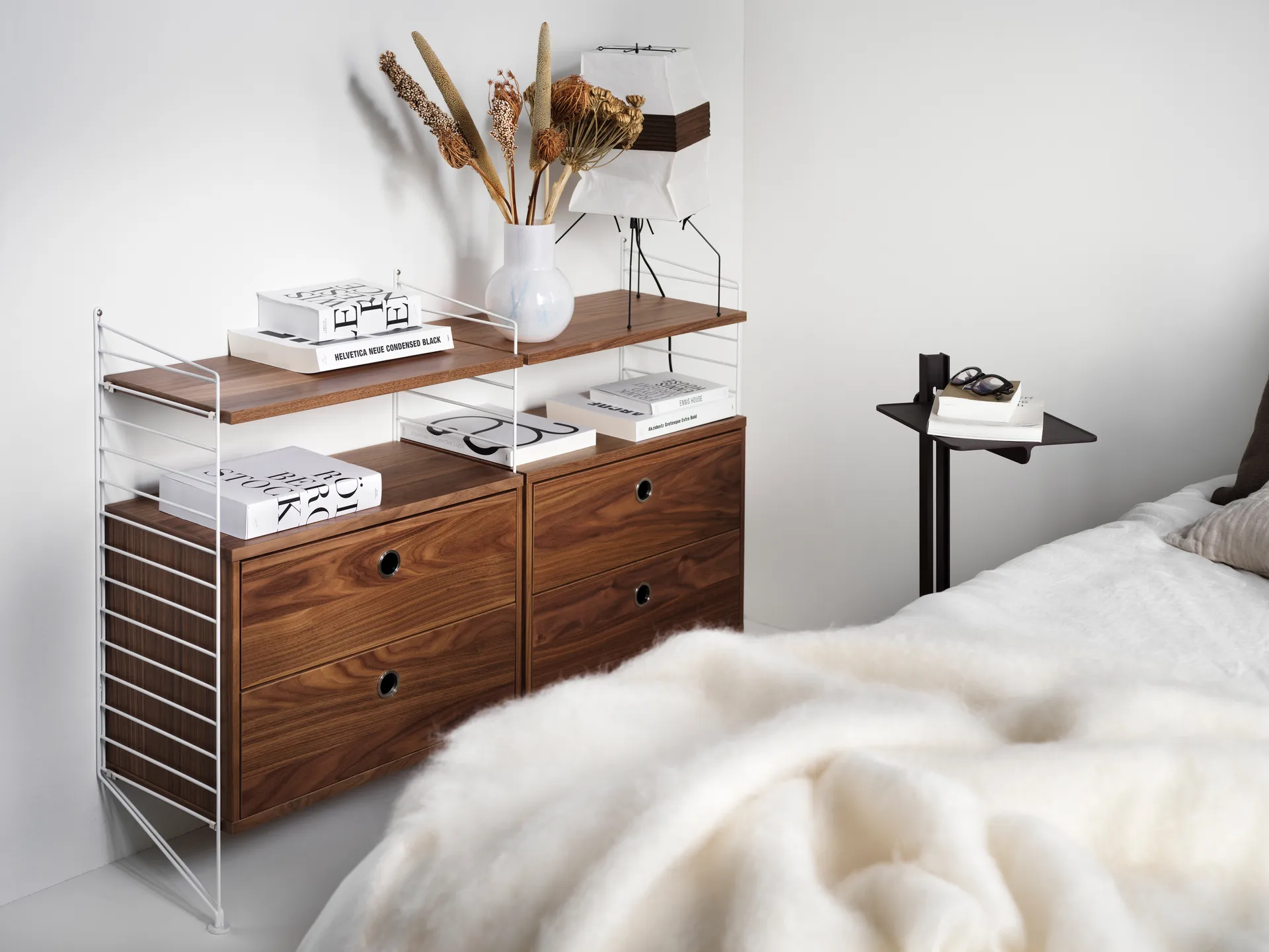 String sekcja szufladowa, biały, 58x30 cm String