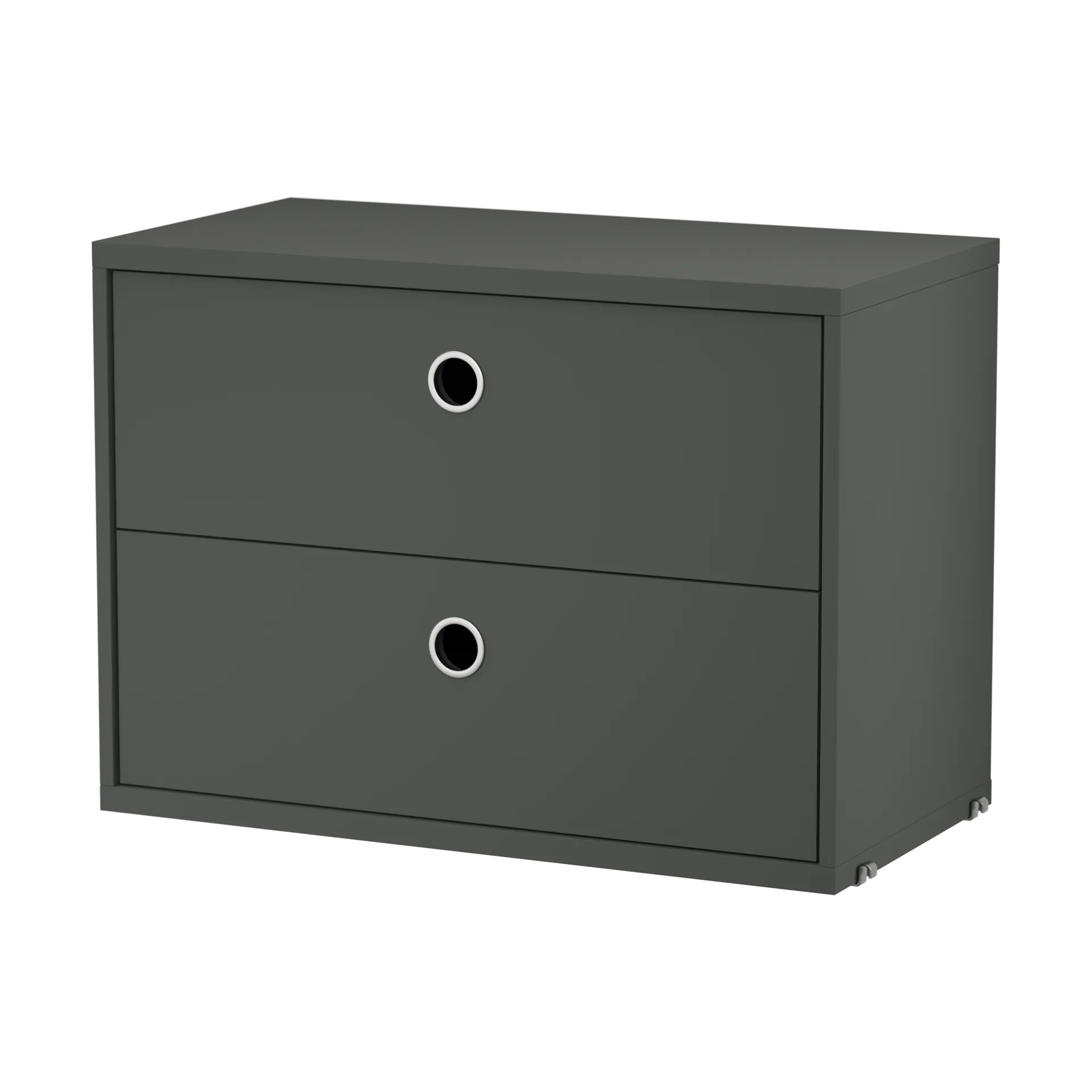 String sekcja szufladowa, Ciemnoszary, 58x30 cm String