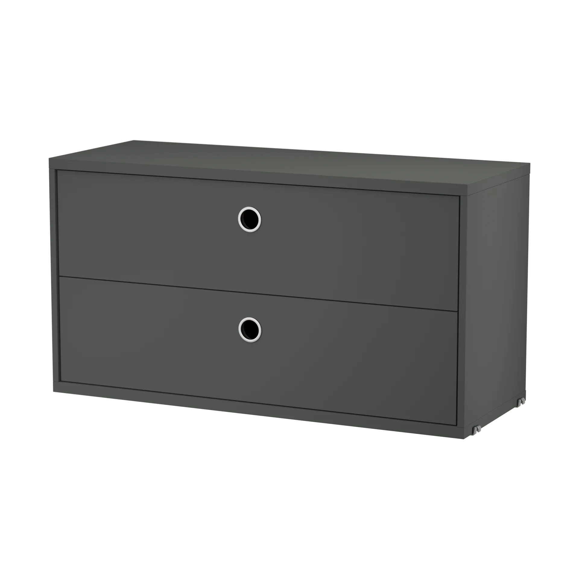 String sekcja szufladowa, Ciemnoszary, 78x30 cm String