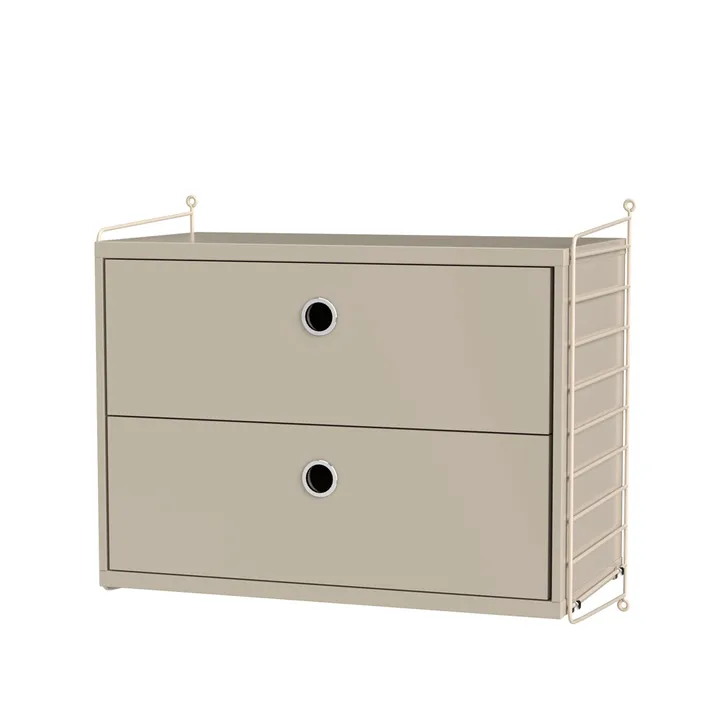 String sypialnia beżowa - Kombinacja A - String