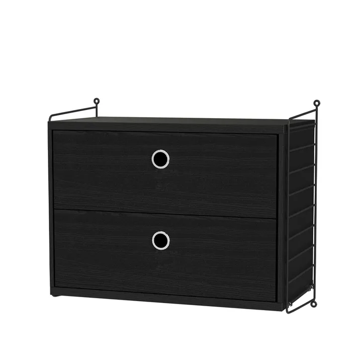 String sypialnia czarna - Kombinacja A - String