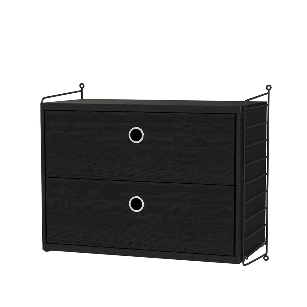 String sypialnia czarna - Kombinacja A String