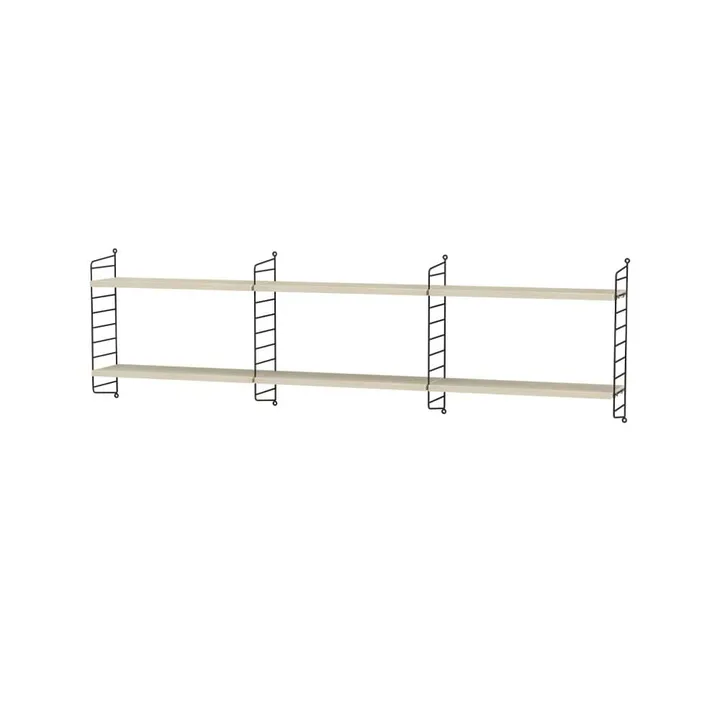String sypialnia jesion & czerń - Kombinacja E - String