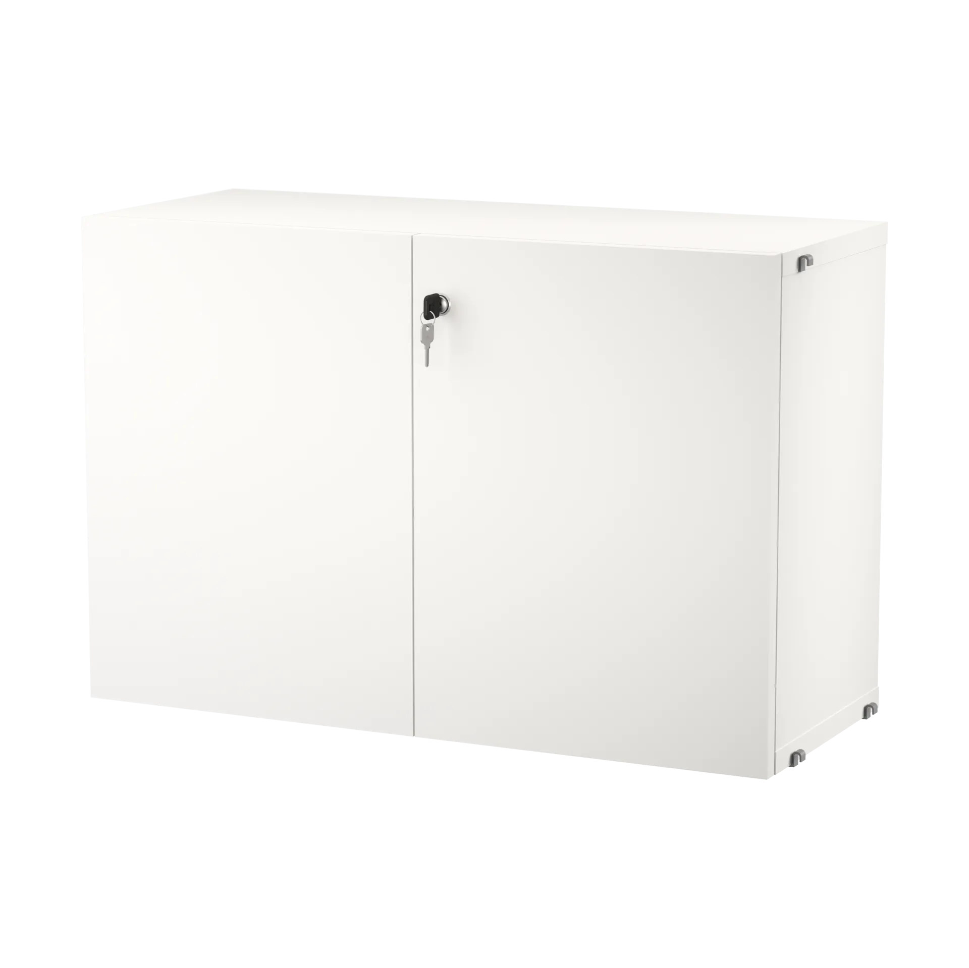 String szafka z zamkiem, Biały String