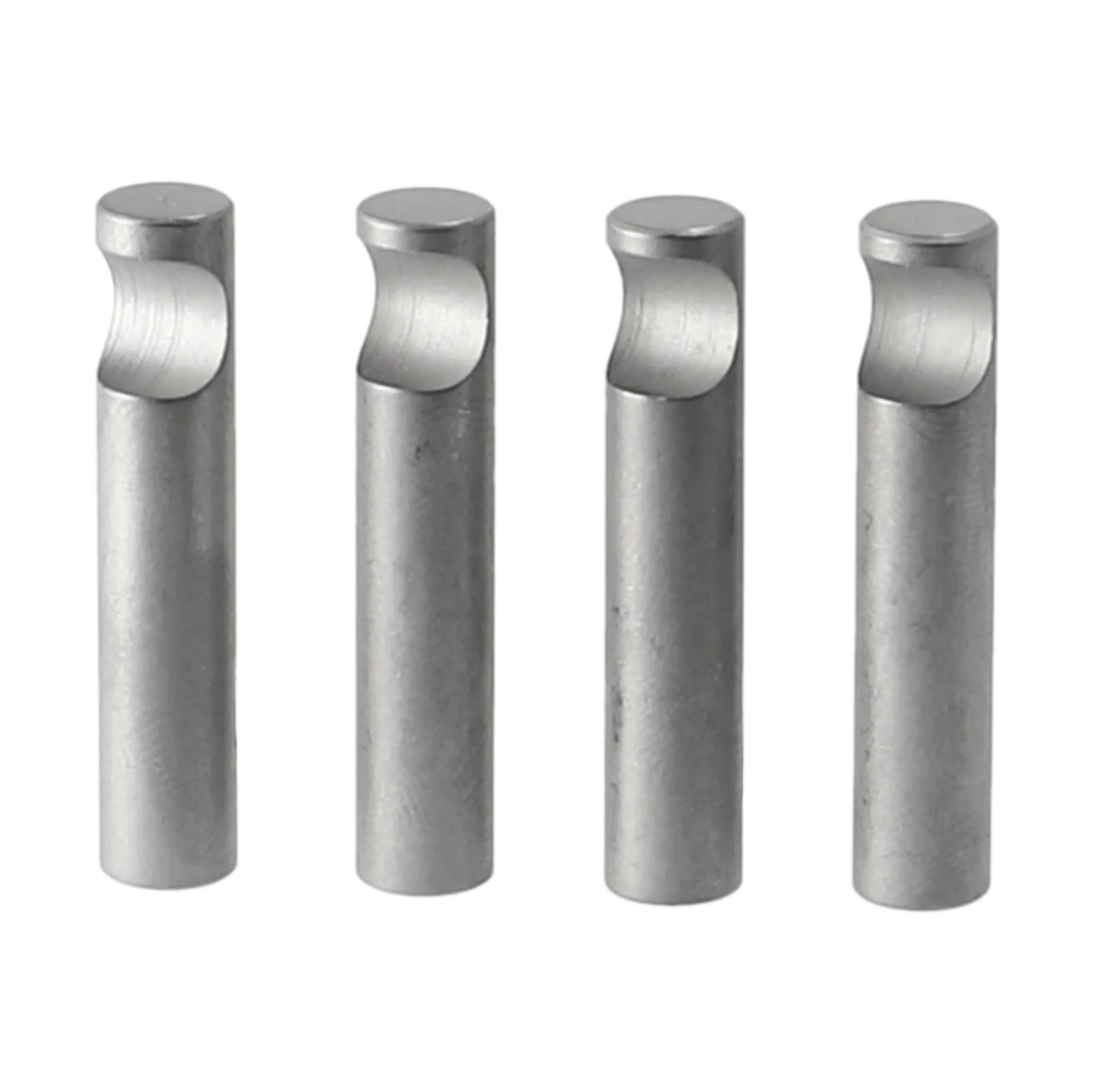 String uchwyty do półki na czasopisma z drewna, część zapasowa, 4-pakiet, Srebro String