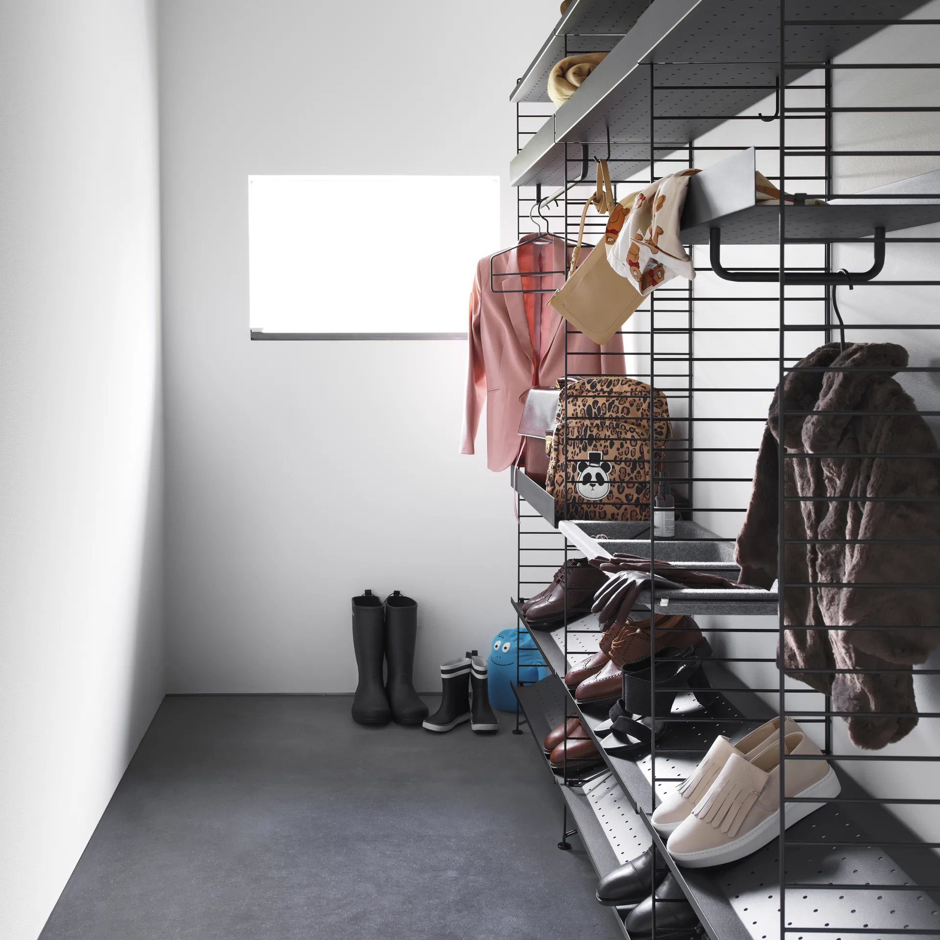 String wieszak 4-pakiet, Beżowy String