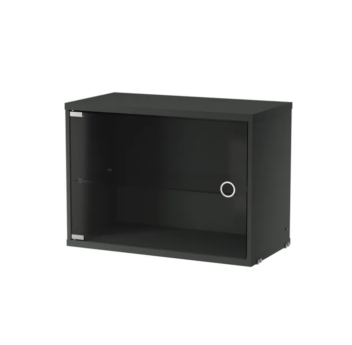 String witryna biała - Ciemnoszary, 58x30 cm - String