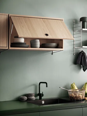 Szafka wisząca String - Biały, 78x30 cm - String