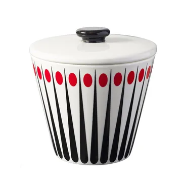 Cukiernica Amanda - biało-pomidorowy (czerwony) - Superliving