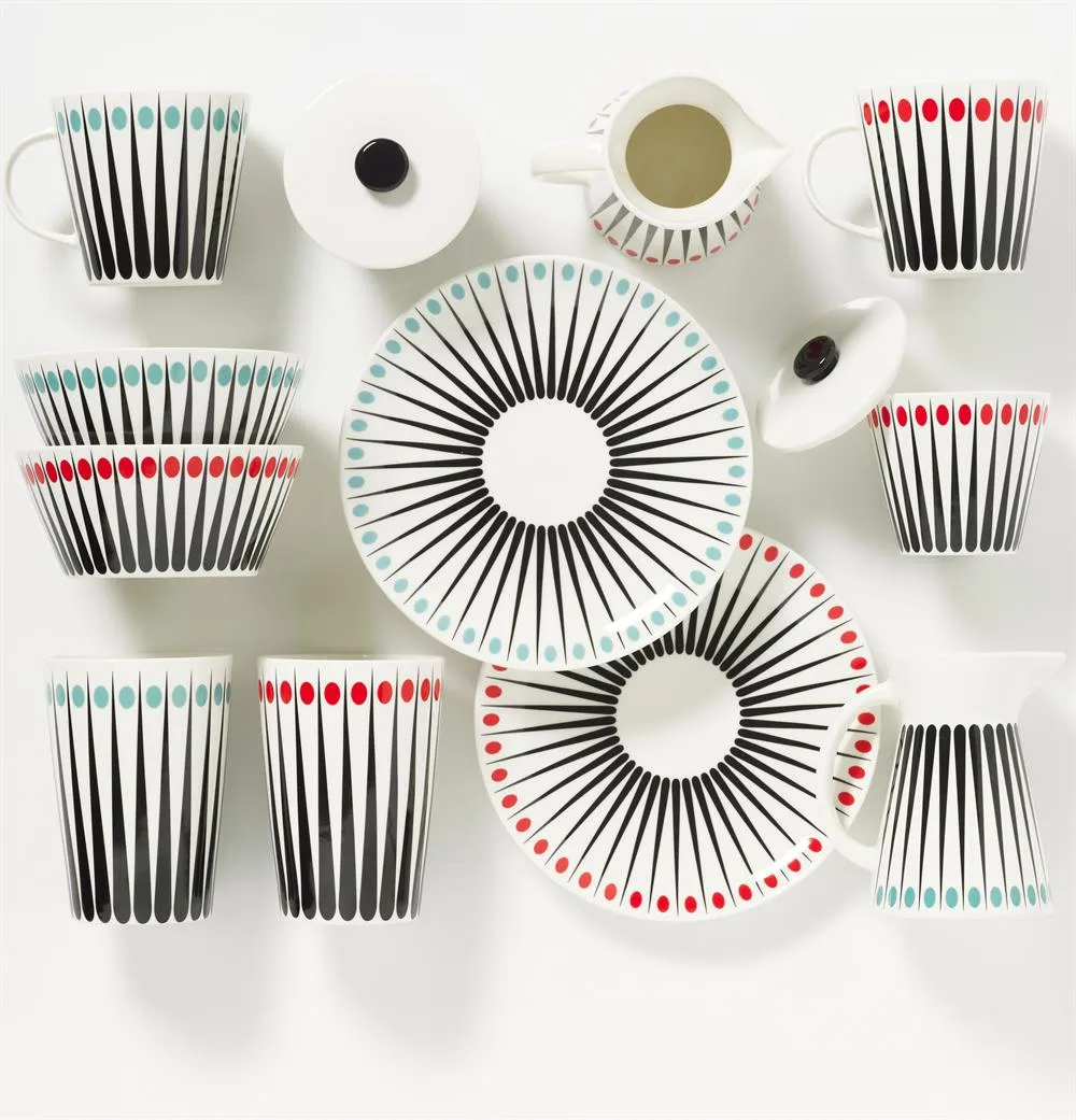 Cukiernica Amanda, biało-pomidorowy (czerwony) Superliving