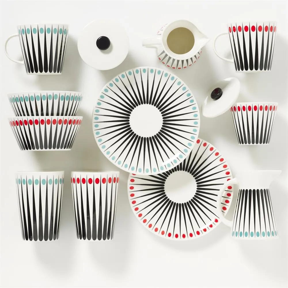 Cukiernica Amanda, white-aqua (jasnoniebieski) Superliving