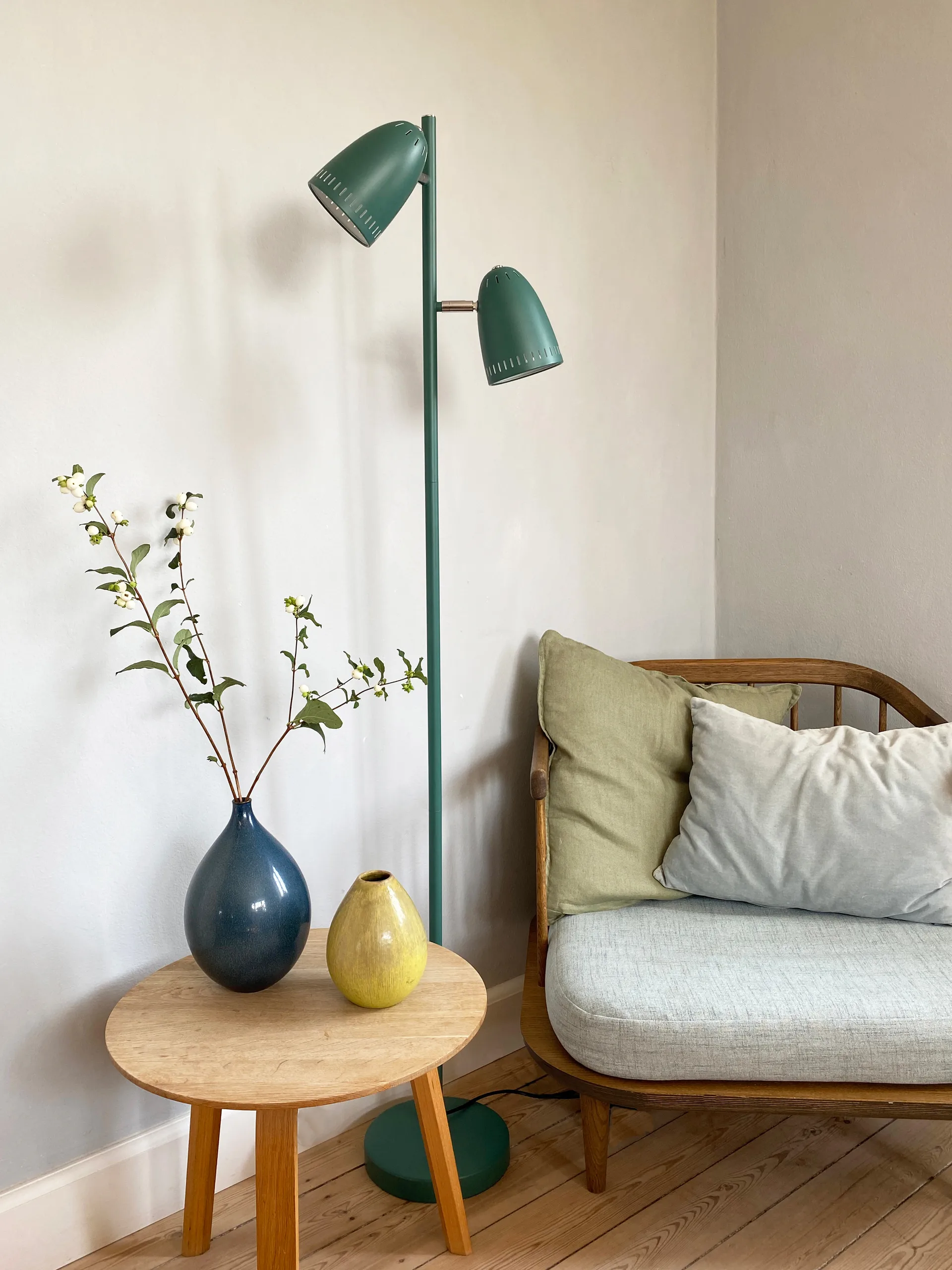 Lampa podłogowa Dynamo Twin, Duck Green Superliving