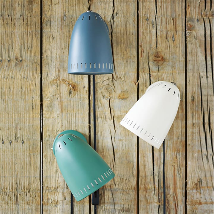 Lampa ścienna Dynamo krótkie ramię, matt smoke blue (niebieski) Superliving