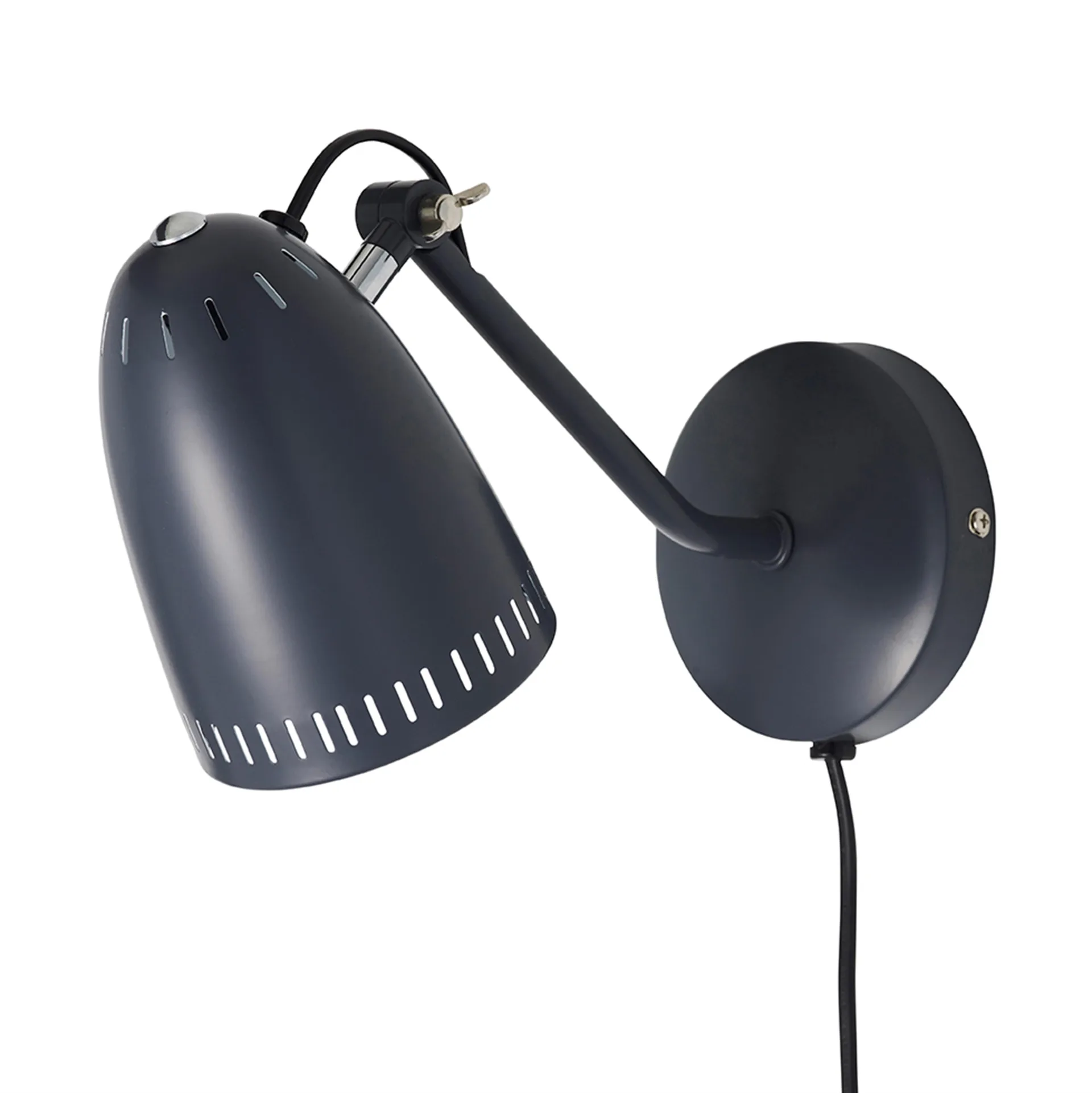 Lampa ścienna Dynamo, matt almost black (szary) Superliving