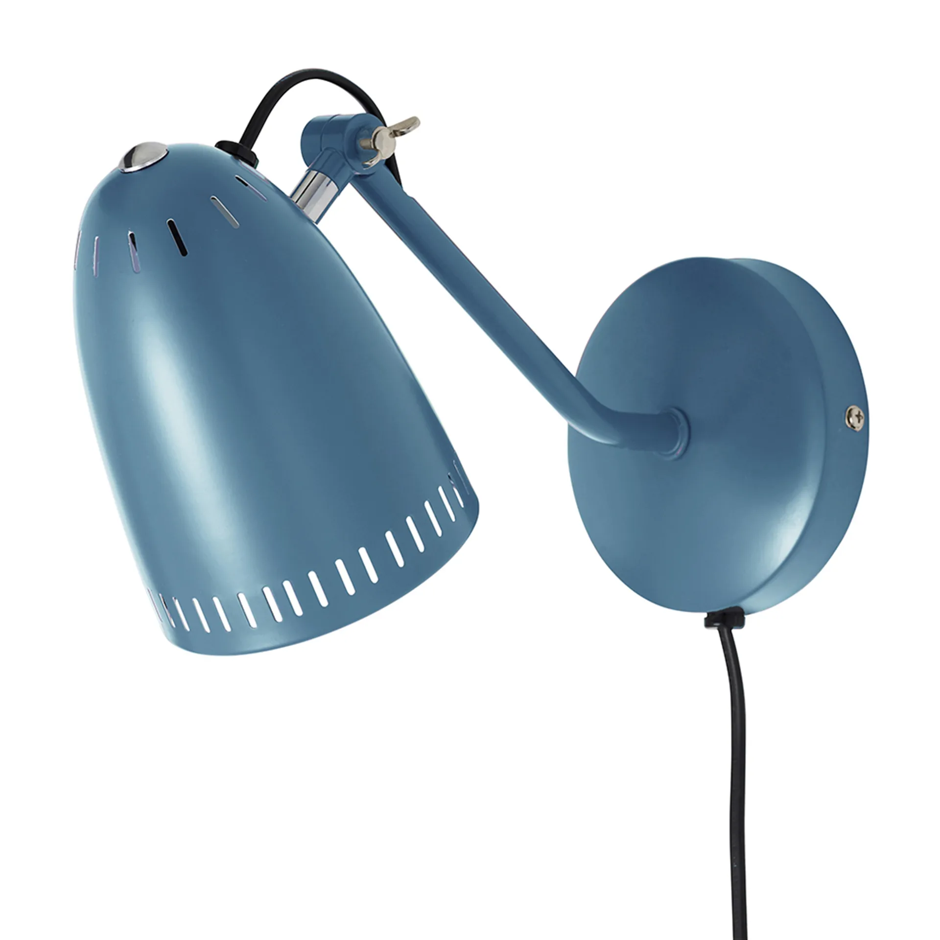 Lampa ścienna Dynamo, matt smoke blue (niebieski) Superliving