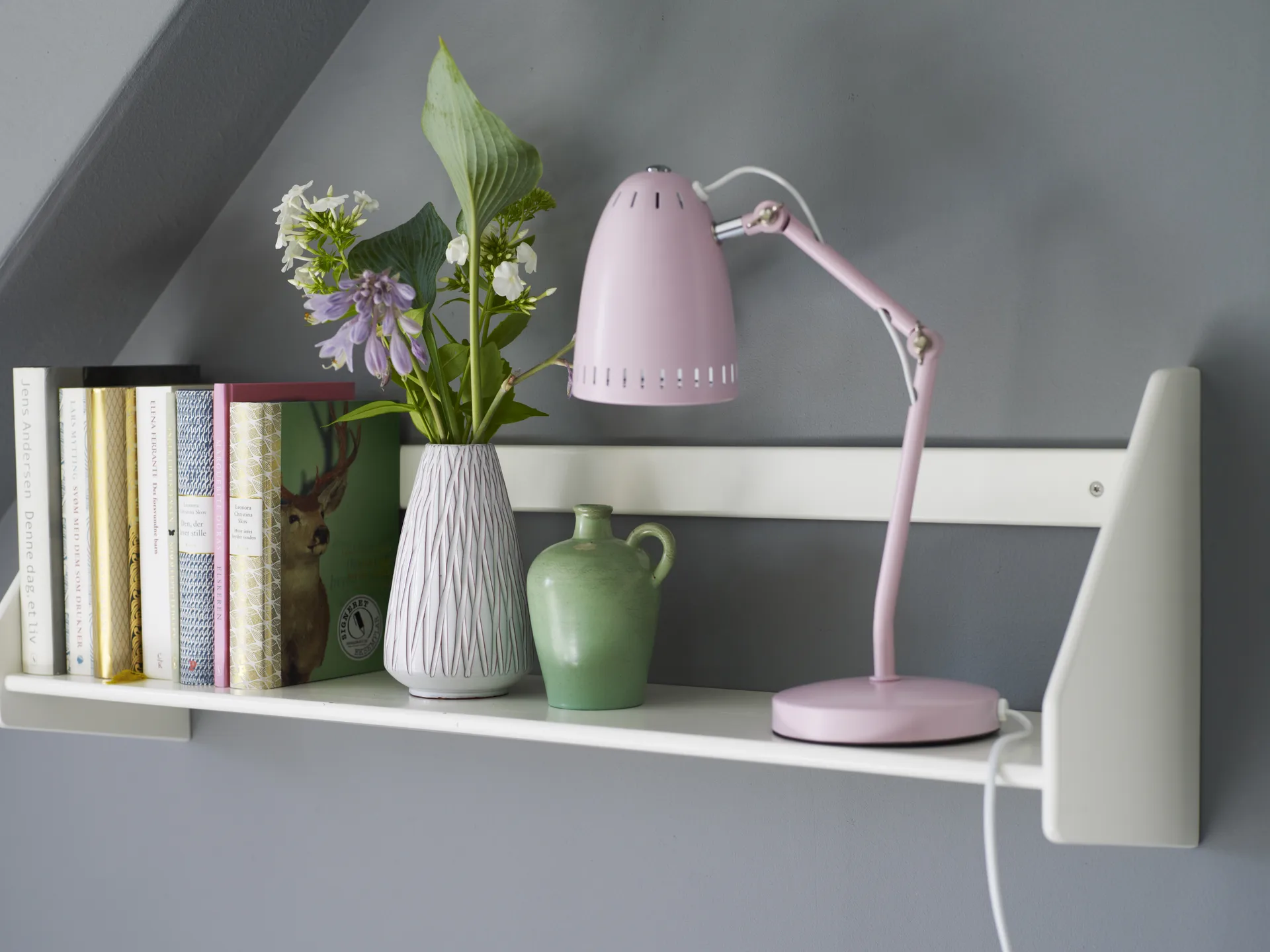 Lampa stołowa Dynamo , Pale Pink (różowy) Superliving