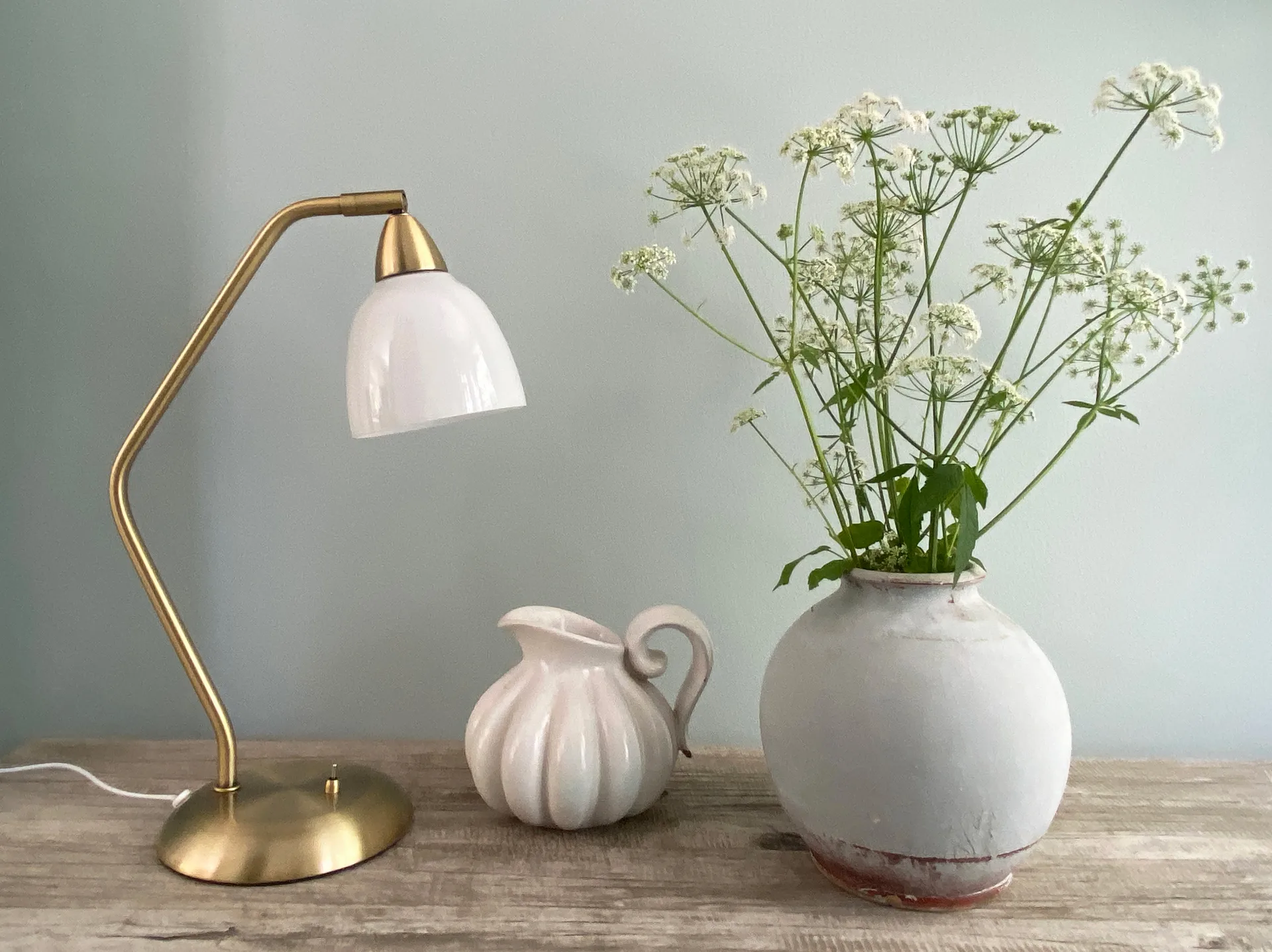 Lampa stołowa Urban, Brushed Brass Superliving