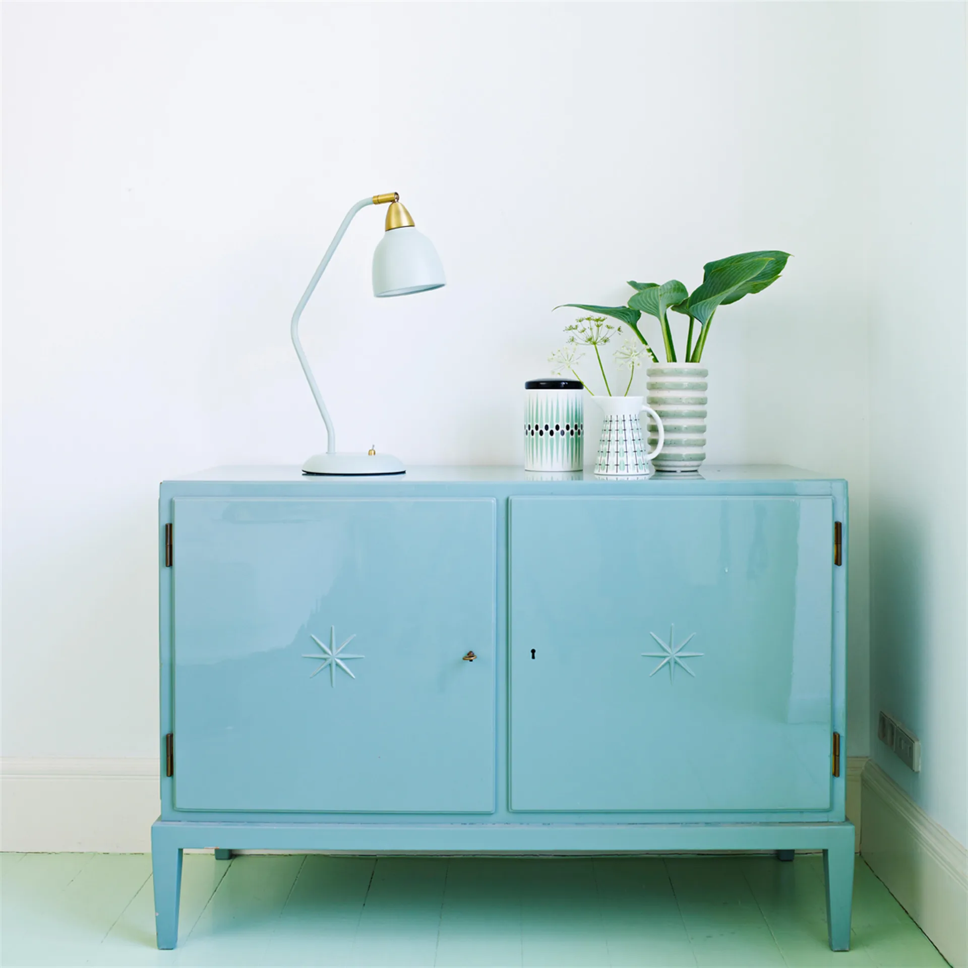 Lampa stołowa Urban, Misty green (zielony) Superliving