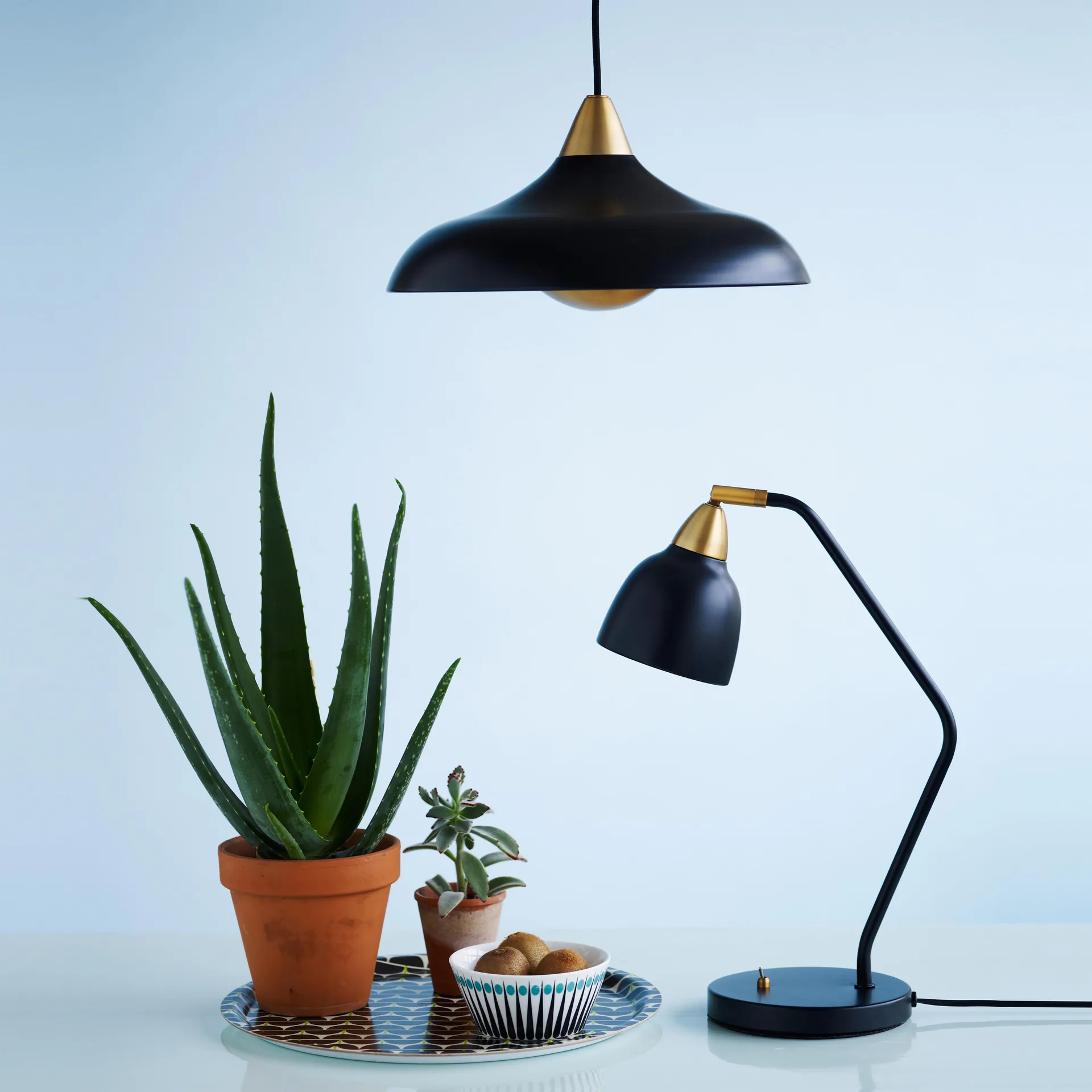 Lampa sufitowa Urban, szeroka, Real black (czarny) Superliving