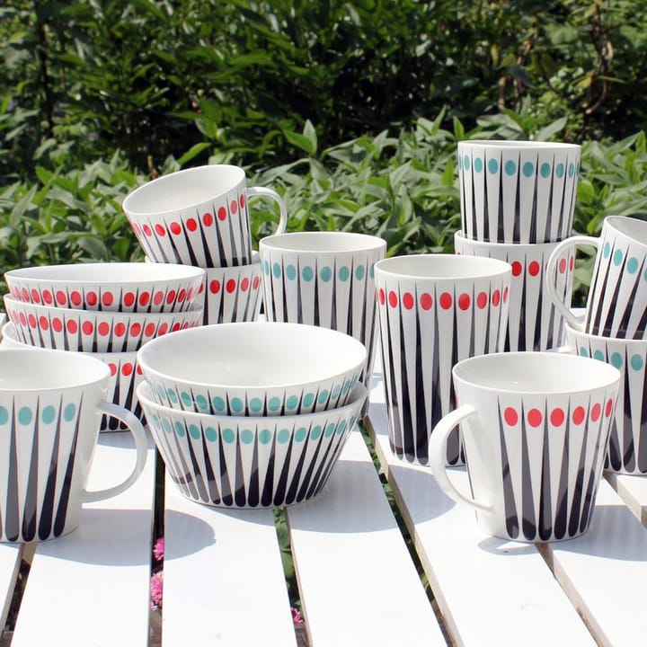 Miska Amanda, white-aqua (jasny niebieski) Superliving