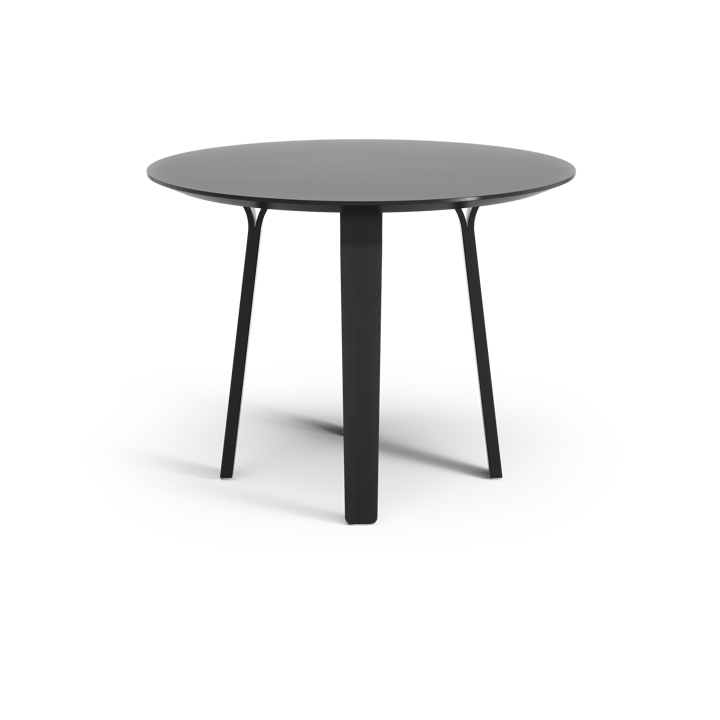 Divido stół  - popielaty czarny szkliwa, ø95cm - Swedese