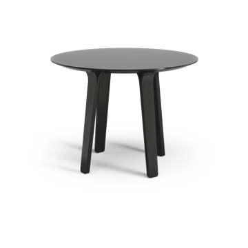 Divido stół  - popielaty czarny szkliwa, ø95cm - Swedese