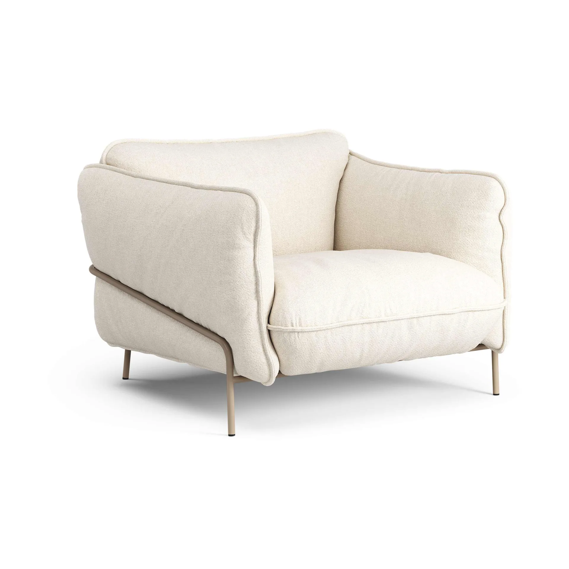 Fotel Continental, Sealife Ivory/sand-nutmeg Swedese