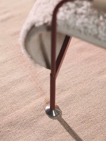 Fotel Serpentine - Skóra owcza Moonlight–chrom - Swedese