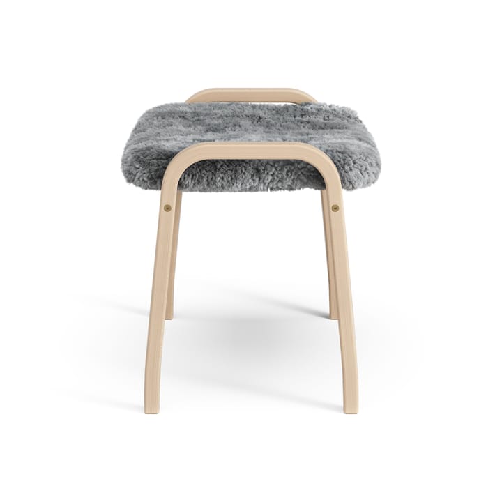 Lamini podnóżek dla dzieci lakierowany książka/kożuch, Scandinavian Grey (szary) Swedese