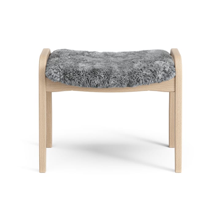 Lamini podnóżek dla dzieci lakierowany książka/kożuch, Scandinavian Grey (szary) Swedese