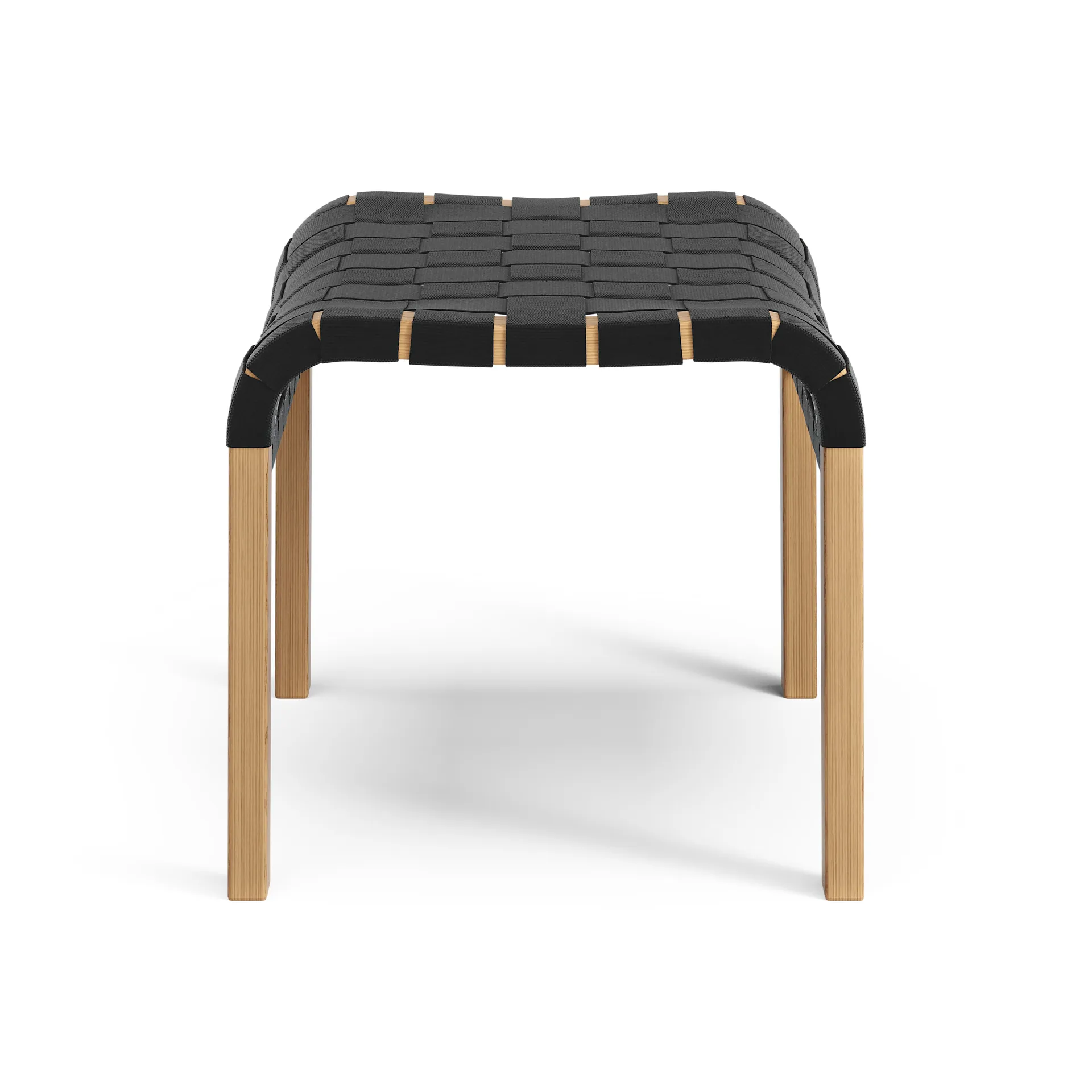 Podnóżek Primo dąb olejowany, Czarny Swedese