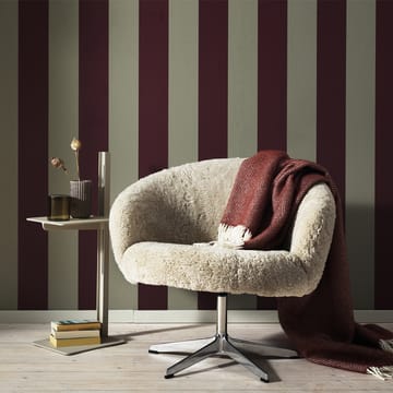 Rondino fotel - Elmosoft 33001 brązowy-czarny lakier - Swedese