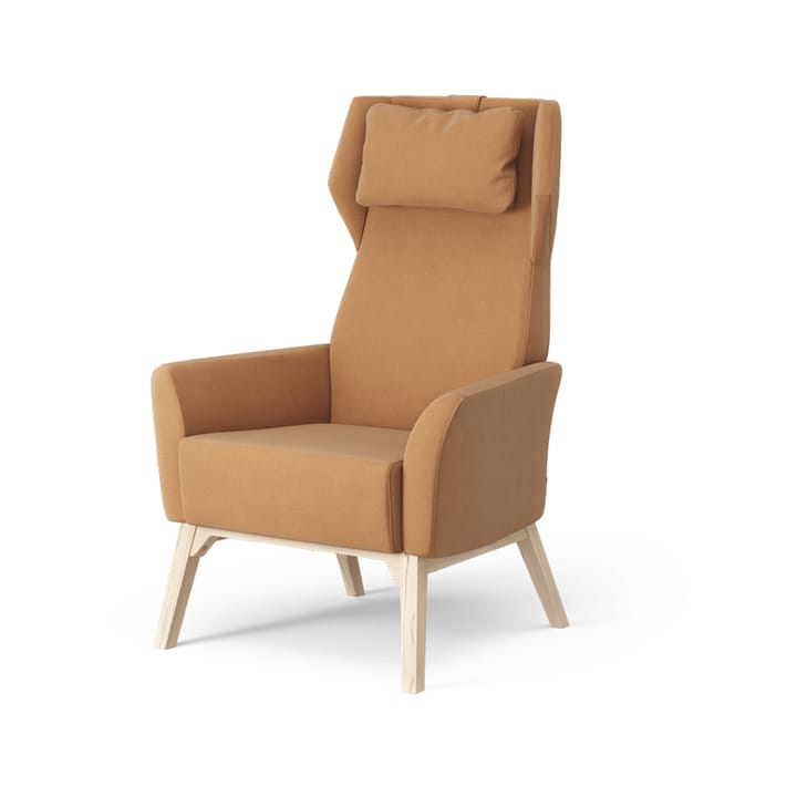 Select fotel - tkanina steelcut trio 3 466 nogi z drewna pomarańczowo-jesionowego - Swedese