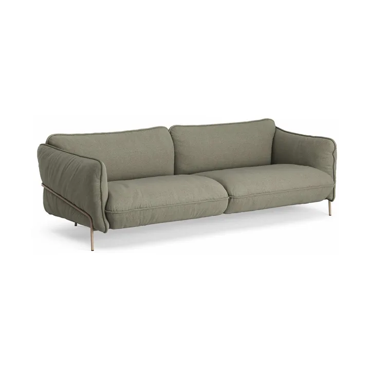 Sofa Continental - Sealife Green/black-nutmeg - Swedese
