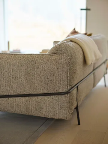 Sofa Continental - Sealife Ivory/sand-nutmeg - Swedese