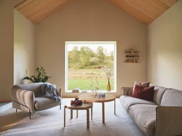 Sofa Continental - Sealife Ivory/Sand-szary huraganowy - Swedese