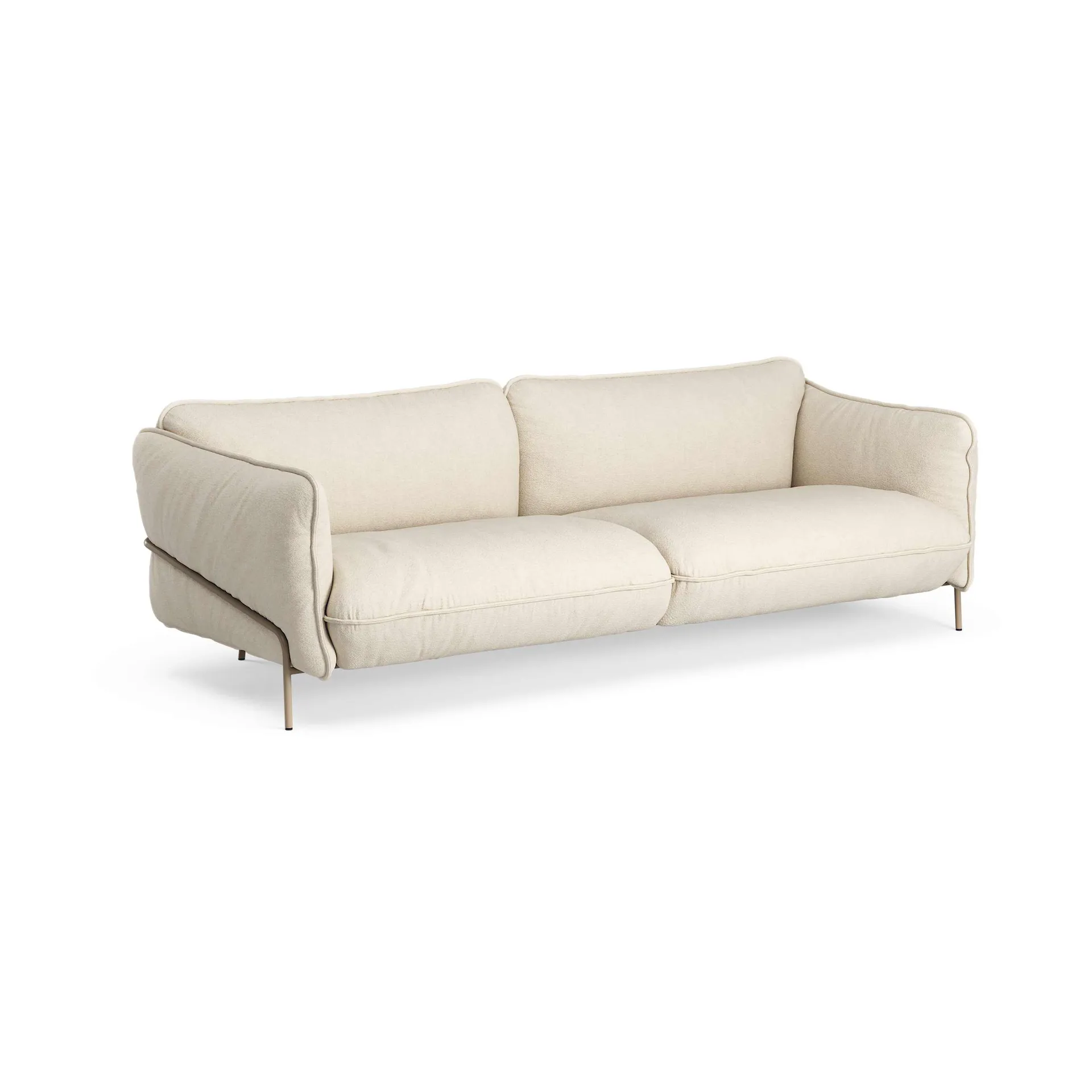 Sofa Continental, Sealife Light beige/white-nutmeg Swedese