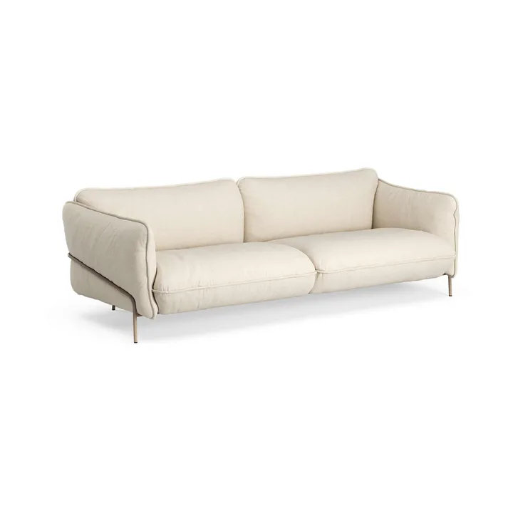 Sofa Continental - Sealife Light beige/white-nutmeg - Swedese