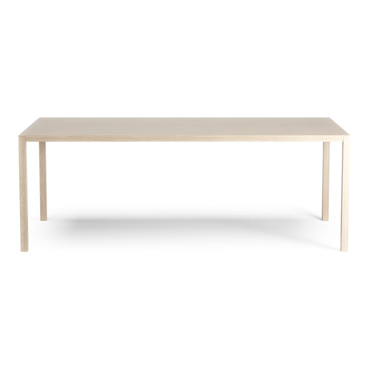 Stół Bespoke 90x200 cm, Dąb biały pigmentowany Swedese