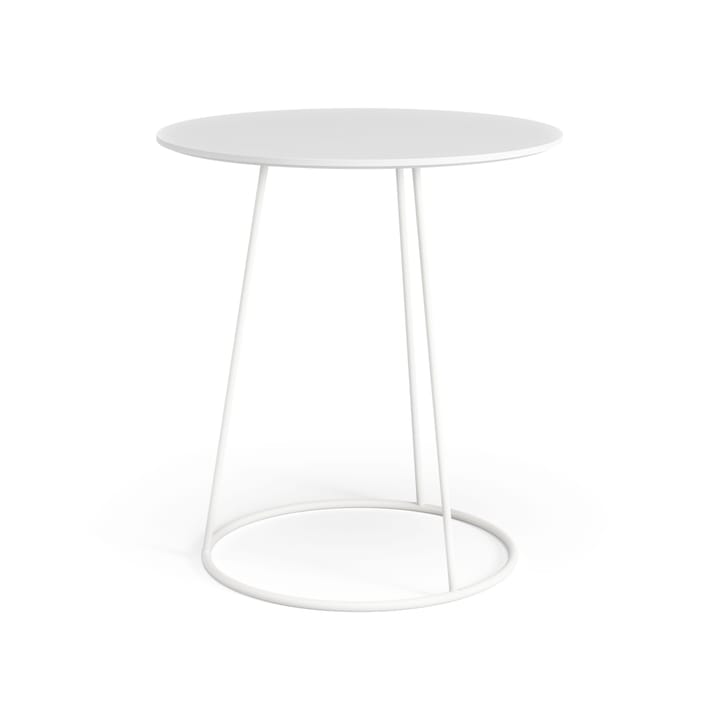 Stół Breeze blat gładki Ø46 cm, Biały Swedese
